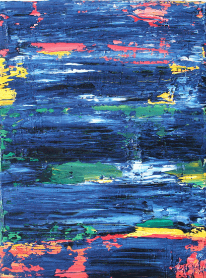 Jill Joy - You Wish You Knew - oil on canvas - 12x9" - $150 USD