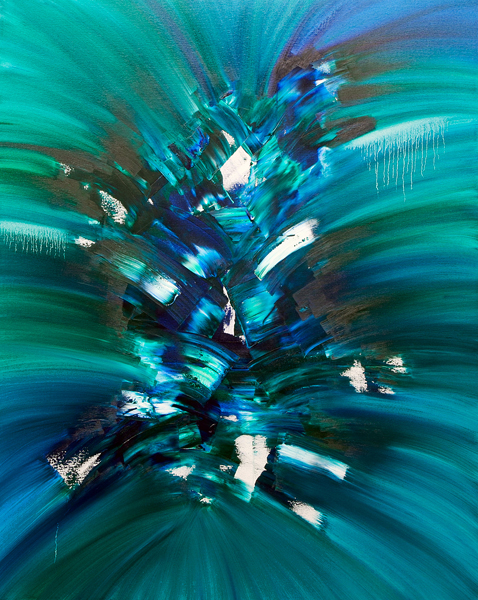 Jill Joy - Growth - oil on canvas - 60x48